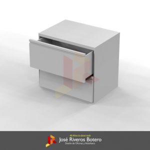 Archivador 2 Gavetas lateral