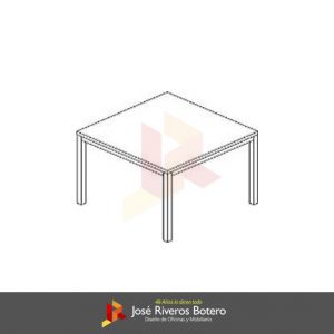 Mesa Cafetería Spazio